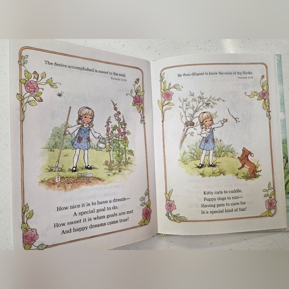 Alice In Bibleland Psalms And Proverbs Hardback Illustrated Children's Book - Picture 3 of 4